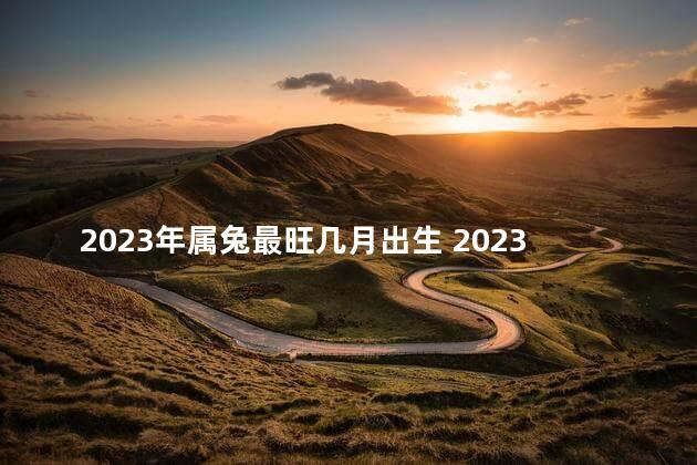 2023年属兔最旺几月出生 2023年属兔最旺的颜色